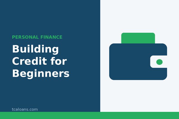 Building Credit for Beginners: TCALoans illustration