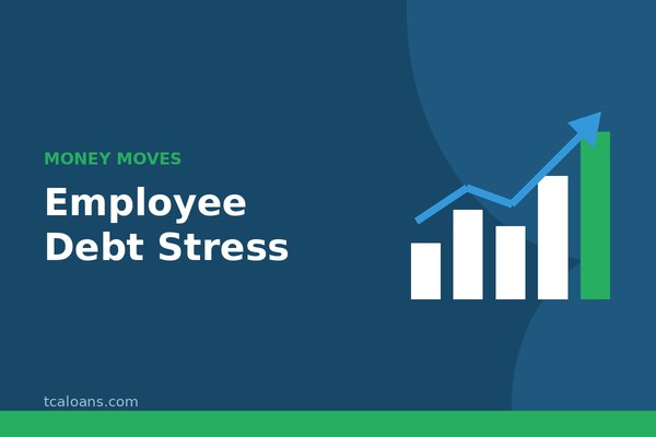 Employee Debt Stress: TCALoans illustration