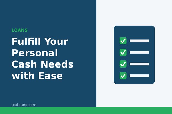 Fulfill Your Personal Cash Needs with Ease: TCALoans illustration