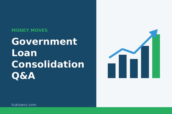 Government Loan Consolidation Q&A: TCALoans illustration