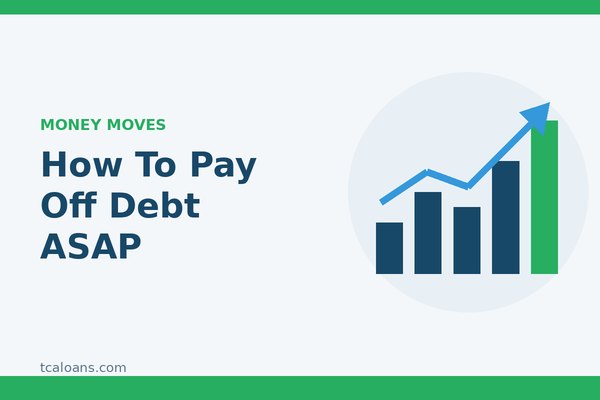 How To Pay Off Debt ASAP: TCALoans illustration