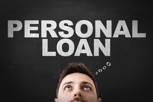 A male thinking of borrowing a personal loan.